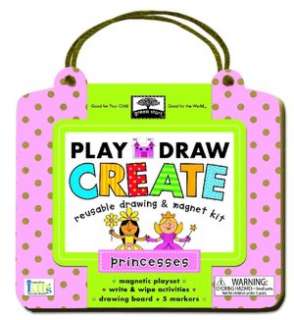 Greenstart Play, Draw, Create Princess Reusable Drawing & Magnet Kit