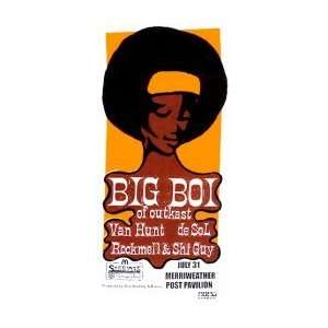  BIG BOI   Limited Edition Concert Poster   by Print Mafia 