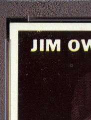 1967 Topps Baseball Hi# 582 SP Jim Owens PSA NRMT/MT 8  
