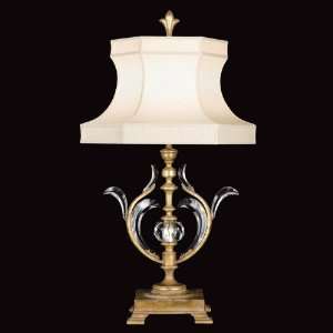 Fine Art Lamps 762010, Beveled Arcs Tall 3 Way Crystal Table Lamp, 1 