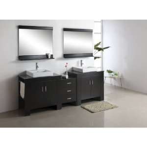 Virtu USA MD 7090 Tavian 90 Double Sink Bathroom Vanity 