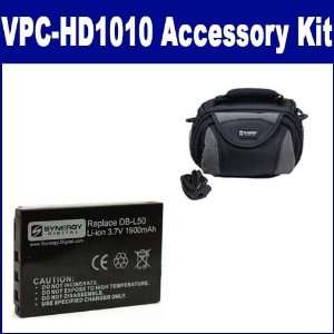  Sanyo Xacti VPC HD1010 Camcorder Accessory Kit includes 