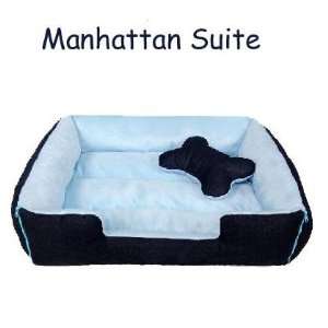  Dog Bed   Manhattan Suite Pet Bed   Sky Blue Everything 