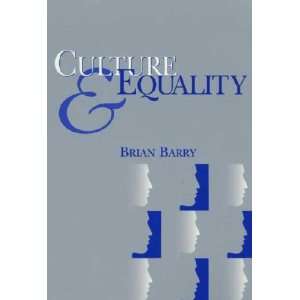   Culture and Equality **ISBN 9780674010017** Brian Barry Books