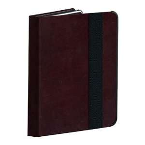   Burgundy Leather iPad Case w/ 9 Position Stand, for the Apple iPad 1