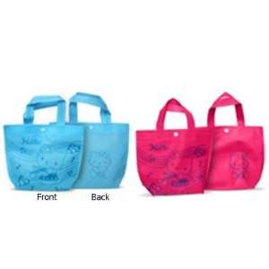  Hello Kitty Mini Tote Bag Set (Blue & Hot Pink 
