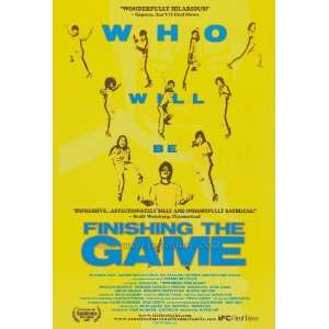 Finishing The Game Poster (11 x 17 Inches   28cm x 44cm) (2008) Style 