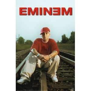  EMINEM TRACKS POSTER 22 X 34 RAP 6617