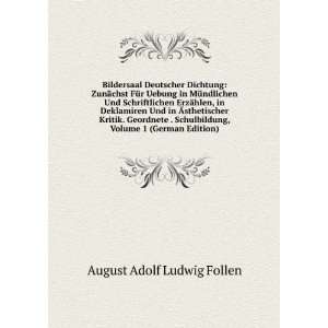   , Volume 1 (German Edition) August Adolf Ludwig Follen Books