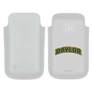  Baylor curved on BlackBerry Leather Pocket Case 