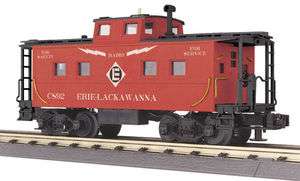 30 77087 MTH Train Steel Caboose Erie Lackawanna Car O Scale  