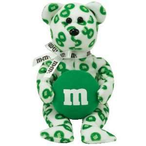  TY Beanie Baby   GREEN the M&Ms Bear (Walgreens 