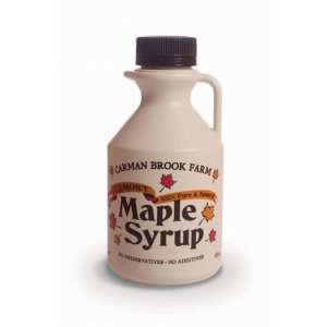 Pint Vermont Medium Amber Maple Syrup Grocery & Gourmet Food