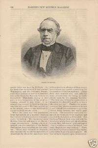 1881 Thomas Blanchard American Inventor mini biography  