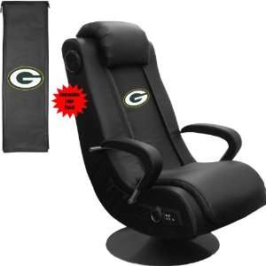  XZipit Green Bay Packers Game Rocker With Speakers Sports 