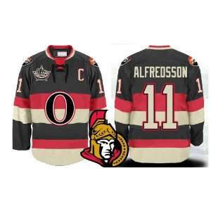   Ottawa Senators Authentic NHL Jerseys Daniel Alfredsson Hockey Jersey