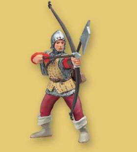   Papo 39384 Bowman Red Soldier Toy Knight Figurine by 