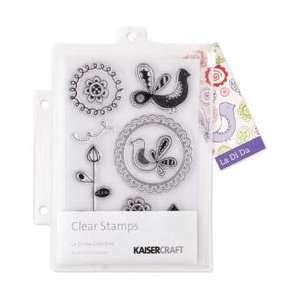  Kaisercraft La Di Da Clear Stamp CS736; 2 Items/Order 