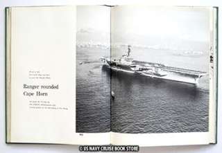USS RANGER CVA 61 MAIDEN CRUISE BOOK 1957 1958  