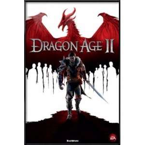  Dragon Age II   Framed Gaming Poster (Size 24 x 36 
