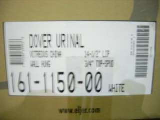 ELJER DOVER WALL HUNG COMMERCIAL URINAL 161 1150 00  