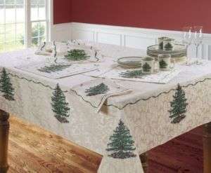 Spode CHRISTMAS TREE Cloth Placemats s/4  
