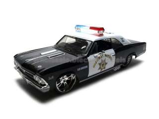 1966 CHEVROLET CHEVELLE SS 396 POLICE HP 124 DIECAST  