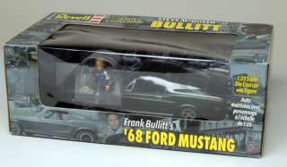 Revell 1968 Ford Mustang & Steve McQueen/Frank Bullitt Figure New in 