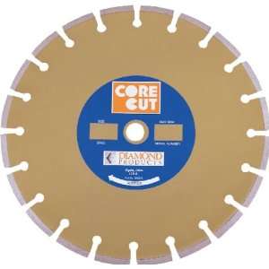  125 by 1 Inch Standard Gold Dry or Wet Masonry Blade