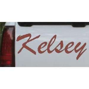   3in    Kelsey Car Window Wall Laptop Decal Sticker Automotive