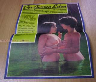 JAPAN   MASUMURA   GARDEN OF EDEN * EASTGERMAN POSTER  