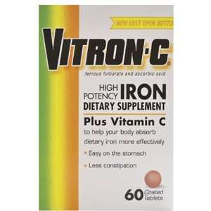    Vitron C High Potency Iron Supplement Tabs