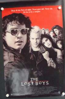 LOST BOYS ORIGINAL MOVIE POSTER 1SH 1987 VAMPIRES  