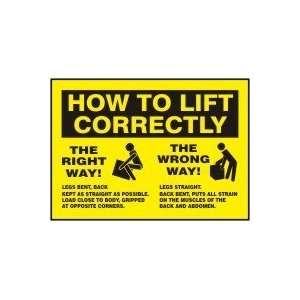   RIGHT WAY THE WRONG WAY  (W/GRAPHIC) 10 x 14 Aluminum Sign