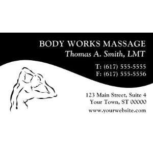  Massage Therapy Business Cards