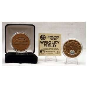  CHICAGO CUBS WRIGLEY FIELD AUTHENTICATED INFIELD DIRT COIN 