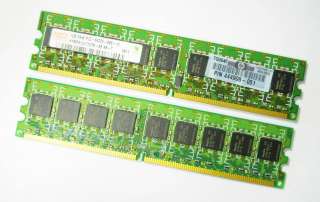   for (2) sticks of 1GB 2Rx8 PC2 6400E 666 Major Brand DDR2 ECC Memory