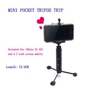  Sanlise(TM) MINI Tripod Stand Mount Holder for iPhone 4G 