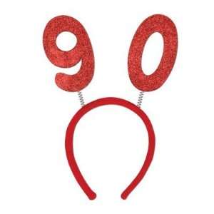  90th Birthday Glittered Boppers Toys & Games