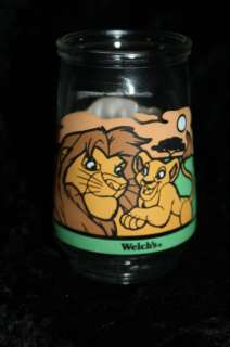 1998 Disney Lion King II Simbas Pride #1 Welchs Jar  