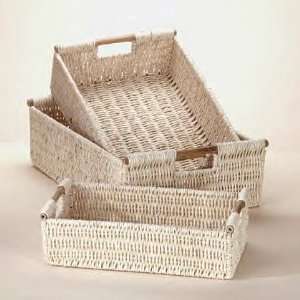  Woven Cornhusk Nesting Baskets