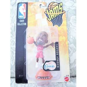  1998 99 Mattel NBA Jams 3 Figure   Rodney Rodgers Toys 