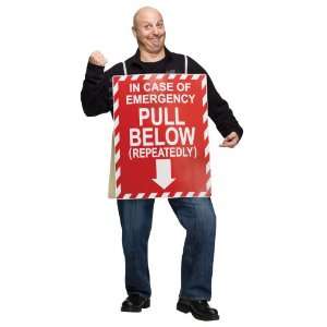  Lets Party By Fun World In Case of Emergency Adult Costume 