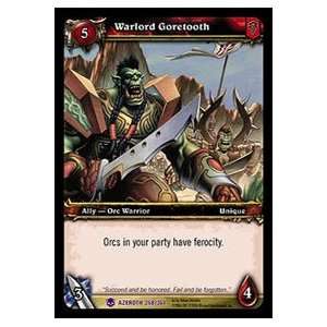  Warlord Goretooth   Heroes of Azeroth   Epic [Toy] Toys 
