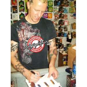  Gary Hoey Signed Guitar IN STORE SIGNING &Proof PSA/DNA 