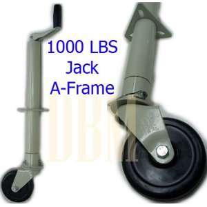  1000 LBS Trailer Boat Jack A Frame W/ Wheel Sports 