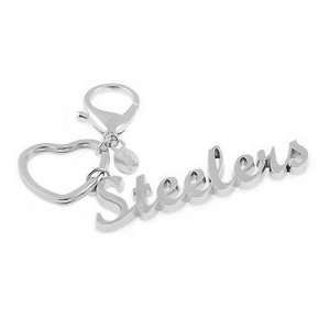    Pittsburgh Steelers Ladies Script Key Chain