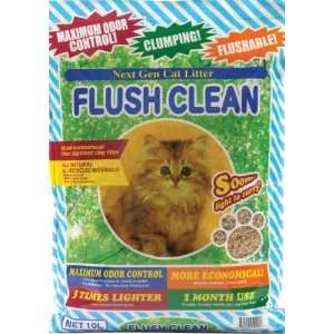  Flush Clean Cat Litter Case (5 X 6 Lbs. Bags) Pet 
