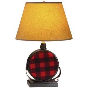 Woolrich Collection® by Shady Lady® Buffalo Check Canteen Table Lamp