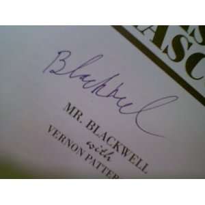  Mr. BlackwellS Worst 30 Years Of Fashion Fiascos 1991 Book 